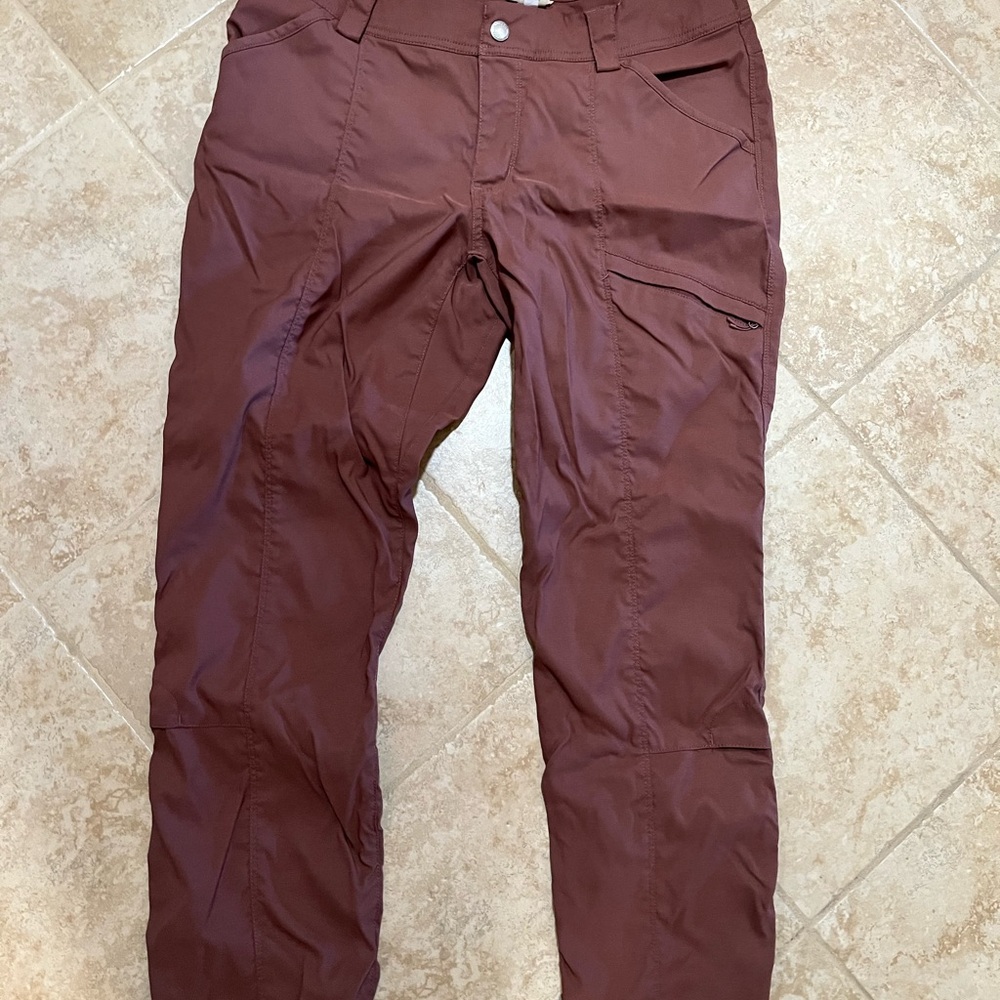 Duluth Trading Co Brown Cargo Pants Relaxed Fit